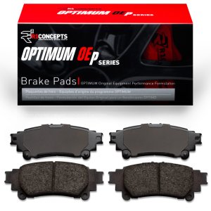 Lexus RX350 Brake Pads - Rear - R1 Concepts - R1 Optimum OE - `10-`20